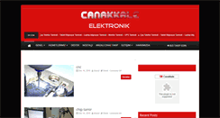 Desktop Screenshot of canakkaleelektronik.net