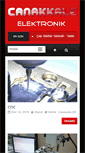 Mobile Screenshot of canakkaleelektronik.net