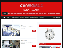 Tablet Screenshot of canakkaleelektronik.net